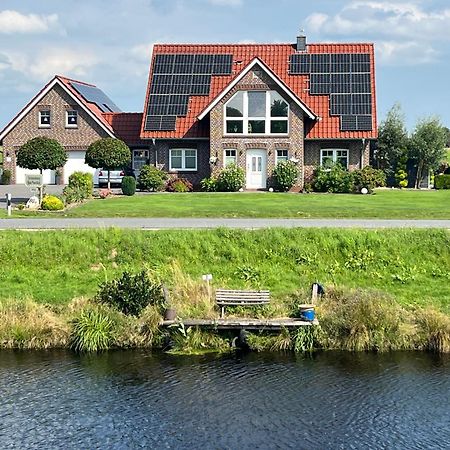 Ferienwohnung Haus Moorblick Mit Garten In Kanallage Wiesmoor Dış mekan fotoğraf